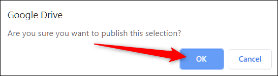 Click&nbsp;vào&nbsp;Ok&nbsp;để&nbsp;xác&nbsp;nhận&nbsp;muốn&nbsp;xuất&nbsp;bản&nbsp;file&nbsp;Goolge&nbsp;Docs