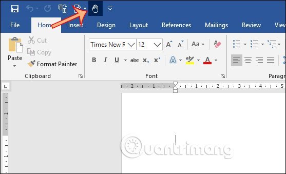 Cách đổi biểu tượng trỏ chuột sang bàn tay trên Word