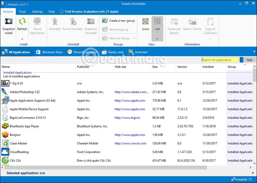 Phân&nbsp;loại&nbsp;phần&nbsp;mềm&nbsp;cài&nbsp;đặt&nbsp;