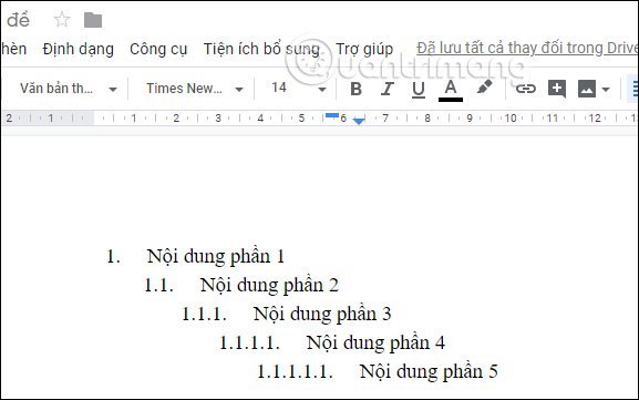 List&nbsp;cấp&nbsp;độ&nbsp;3