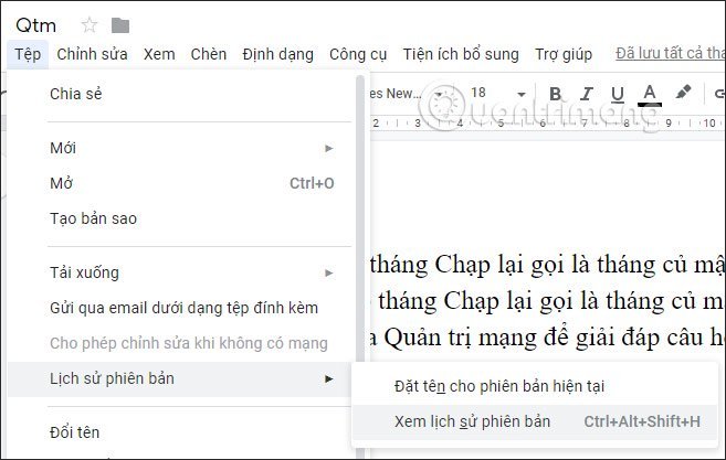 Xem&nbsp;lịch&nbsp;sử&nbsp;phiên&nbsp;bản
