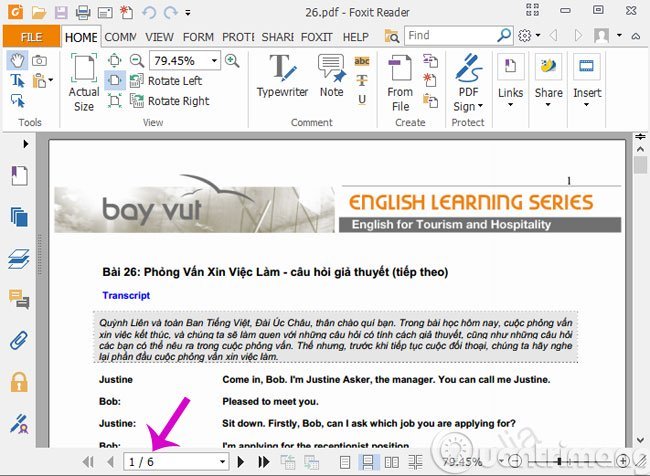 Mở&nbsp;file&nbsp;PDF&nbsp;muốn&nbsp;cắt&nbsp;lên