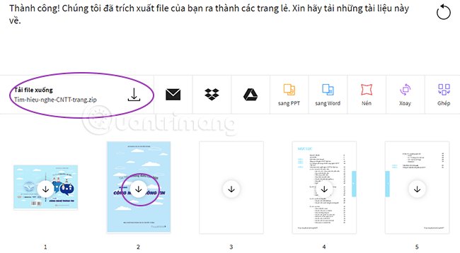 Làm thế nào để cắt, chia nhỏ file PDF với Foxit Reader miễn phí