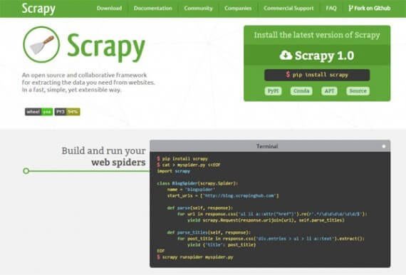 Cách tạo trình thu thập dữ liệu web cơ bản với Scrapy