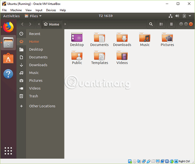 Trình quản lý file trên Ubuntu