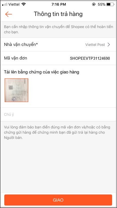 Trả hàng hoàn tiền trên Shopee như thế nào?