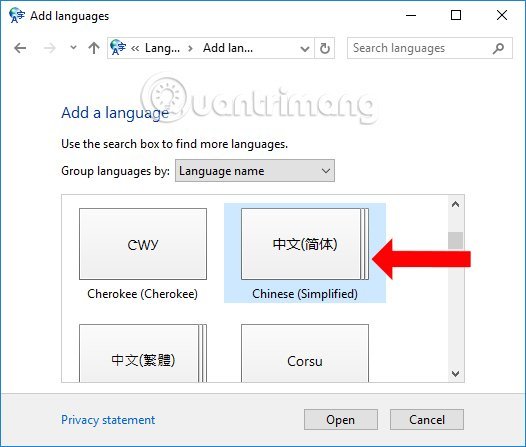 Chọn&nbsp;bàn&nbsp;phím&nbsp;tiếng&nbsp;Trung&nbsp;