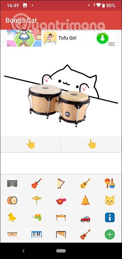 Chọn nhạc cụ 