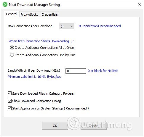 Cách dùng phần mềm download Neat Download Manager