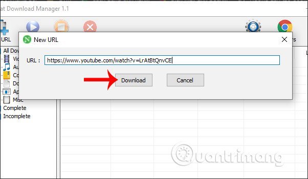 Nhấn&nbsp;Download