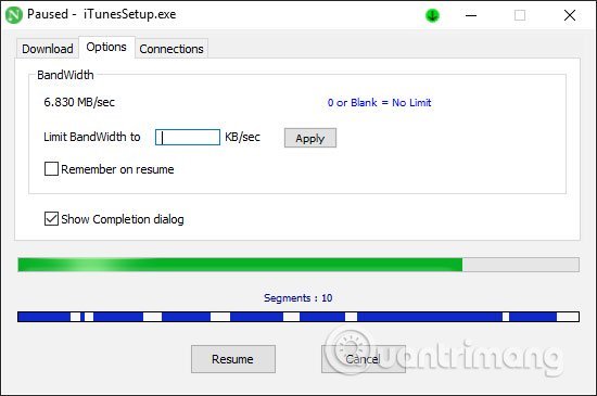 Thiết&nbsp;lập&nbsp;tải&nbsp;file