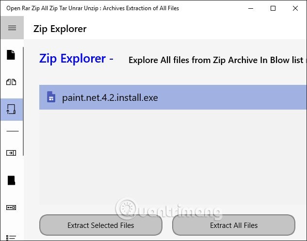 Tùy&nbsp;chọn&nbsp;trích&nbsp;xuất&nbsp;file