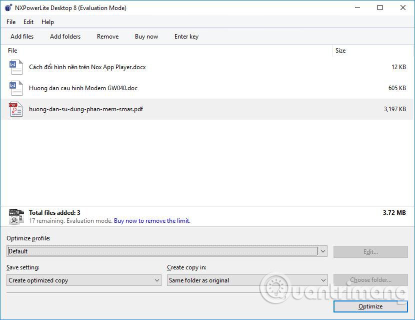 Giao&nbsp;diện&nbsp;nén&nbsp;file&nbsp;