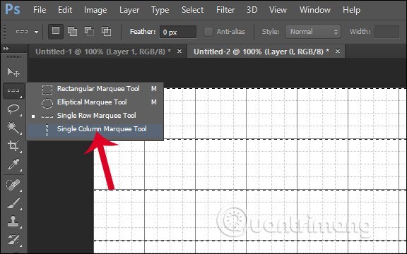 Tạo&nbsp;đường&nbsp;kẻ&nbsp;dọc