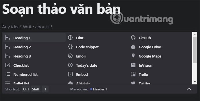 Công&nbsp;cụ&nbsp;soạn&nbsp;thảo&nbsp;