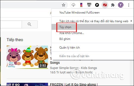 Cách xem video YouTube toàn màn hình không che mất Tab và Taskbar