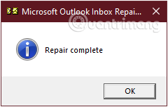 Sửa chữa file PST với công cụ Inbox Repair của Outlook