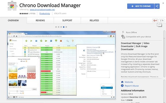 Extension&nbsp;Chrono&nbsp;Download&nbsp;Manager
