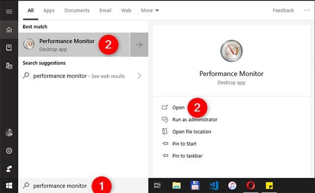 Cách&nbsp;khởi&nbsp;động&nbsp;Performance&nbsp;Monitor&nbsp;trong&nbsp;Windows