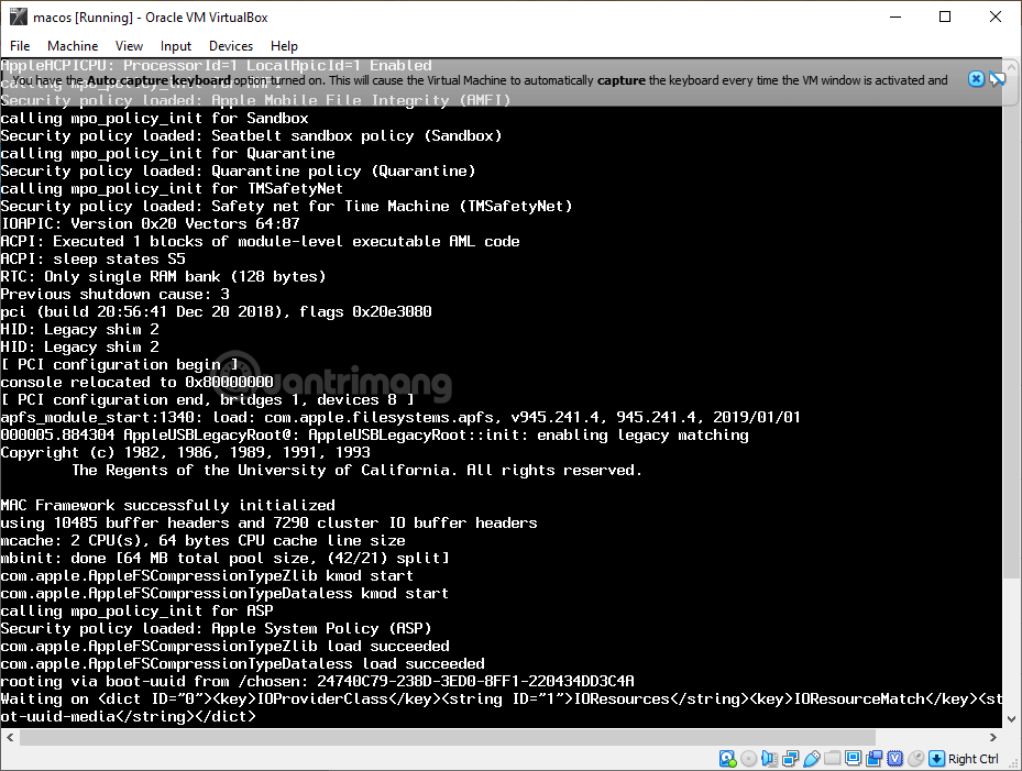 Giao&nbsp;diện&nbsp;nạp&nbsp;hệ&nbsp;điều&nbsp;hành&nbsp;macOS&nbsp;trên&nbsp;máy&nbsp;ảo