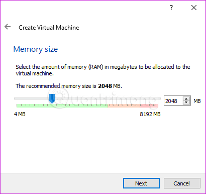 Chọn&nbsp;Use&nbsp;an&nbsp;existing&nbsp;virtual&nbsp;hard&nbsp;disk&nbsp;file
