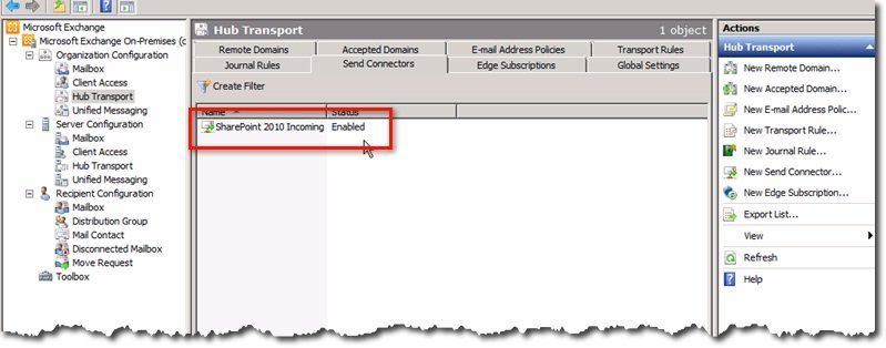 Cấu hình, thiết lập Incoming và Outgoing Email trên SharePoint 2010 – Phần 1