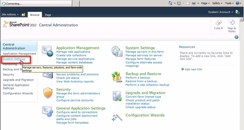 Cấu&nbsp;hình,&nbsp;thiết&nbsp;lập&nbsp;Incoming&nbsp;và&nbsp;Outgoing&nbsp;Email&nbsp;trên&nbsp;SharePoint&nbsp;2010&nbsp;-&nbsp;Phần&nbsp;2