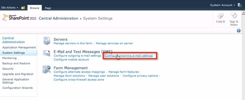 Cấu&nbsp;hình,&nbsp;thiết&nbsp;lập&nbsp;Incoming&nbsp;và&nbsp;Outgoing&nbsp;Email&nbsp;trên&nbsp;SharePoint&nbsp;2010&nbsp;-&nbsp;Phần&nbsp;2