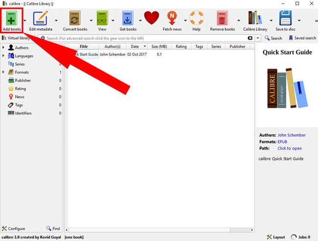 Kéo&nbsp;và&nbsp;thả&nbsp;file&nbsp;PDF&nbsp;bạn&nbsp;muốn&nbsp;chuyển&nbsp;đổi&nbsp;vào&nbsp;Calibre