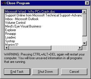 Nhấn Ctrl + Alt + Delete sẽ mở Windows Security