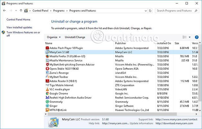 Xóa&nbsp;bloatware&nbsp;