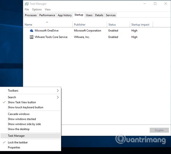 Kiểm&nbsp;tra&nbsp;Windows&nbsp;Startup