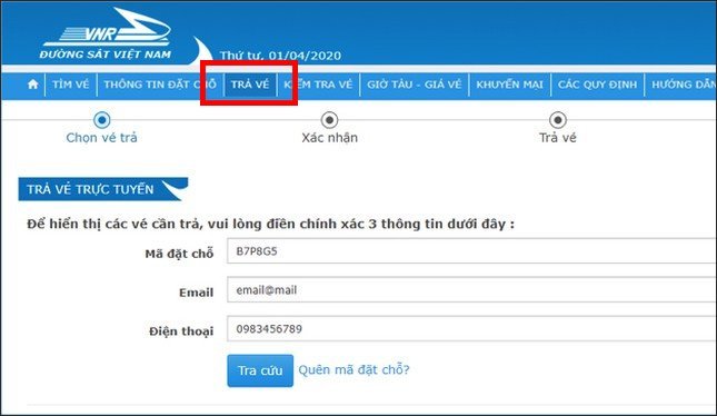 Nhấn&nbsp;trả&nbsp;vé