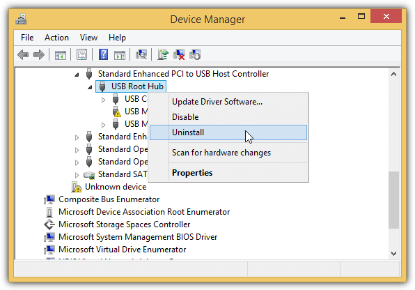 Gỡ&nbsp;Root&nbsp;USB&nbsp;HuB
