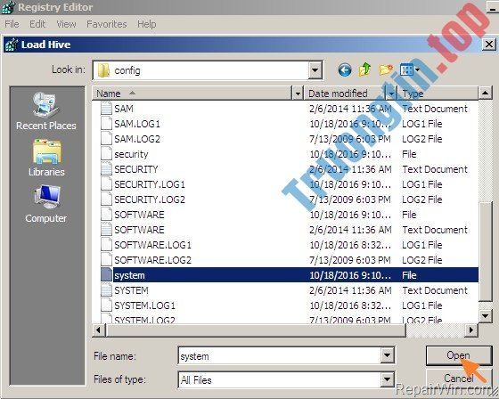 Trên&nbsp;cửa&nbsp;sổ&nbsp;Load&nbsp;Hive