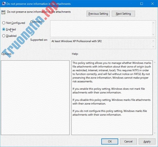 Cách bỏ chặn file trong Windows 10