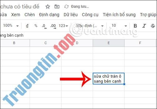 Xuống&nbsp;dòng&nbsp;trong&nbsp;ô