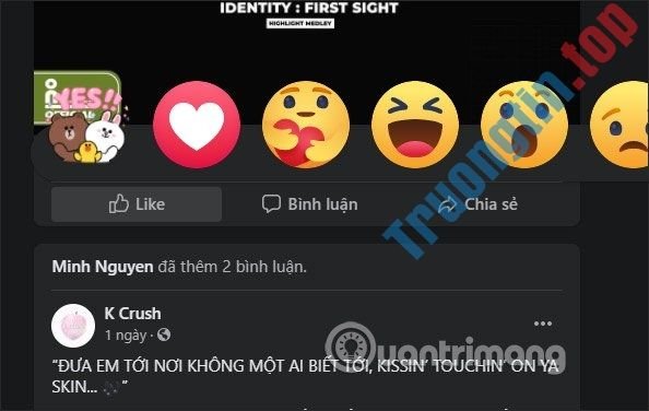 Reactions&nbsp;mới&nbsp;cho&nbsp;Facebook