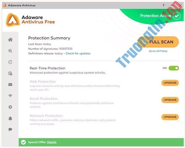 Đánh giá Adaware Antivirus Free: Cài đặt với một cú nhấp chuột