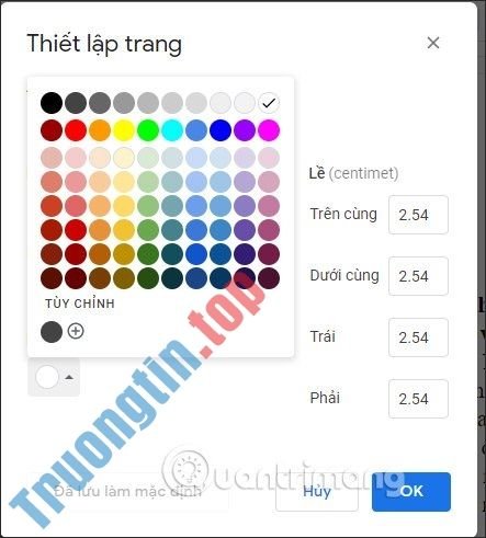 Chọn&nbsp;màu&nbsp;nền&nbsp;