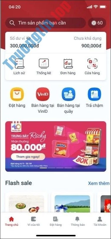 Giao&nbsp;diện&nbsp;ứng&nbsp;dụng&nbsp;