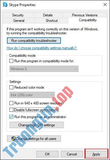 Chạy&nbsp;bằng&nbsp;quyền&nbsp;Admin