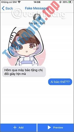 Nội&nbsp;dung&nbsp;tin&nbsp;nhắn&nbsp;giả