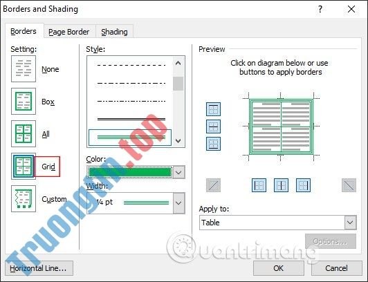 Chỉ&nbsp;tạo&nbsp;khung&nbsp;cho&nbsp;viền&nbsp;quanh&nbsp;bảng