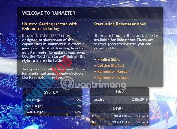 Widget&nbsp;có&nbsp;sẵn