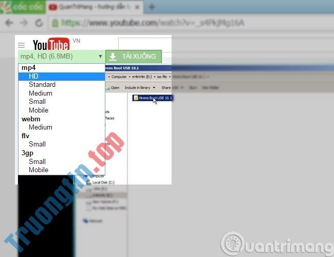 Tải&nbsp;video&nbsp;YouTube&nbsp;với&nbsp;Cốc&nbsp;Cốc