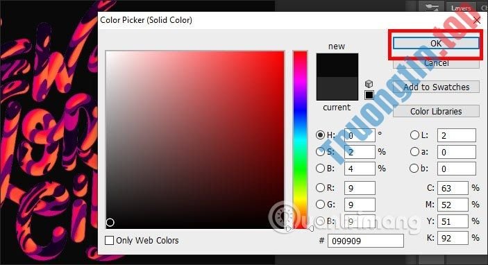 Chọn&nbsp;màu&nbsp;tối&nbsp;