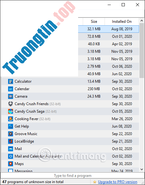 Danh&nbsp;sách&nbsp;ứng&nbsp;dụng&nbsp;UWP