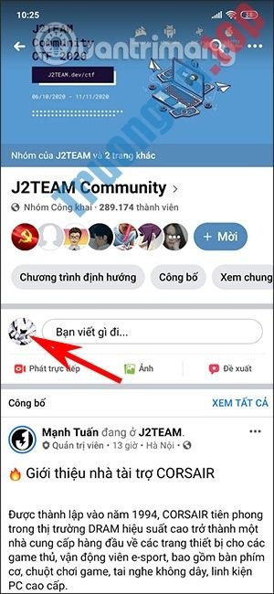 Nhấn&nbsp;ảnh&nbsp;đại&nbsp;diện&nbsp;