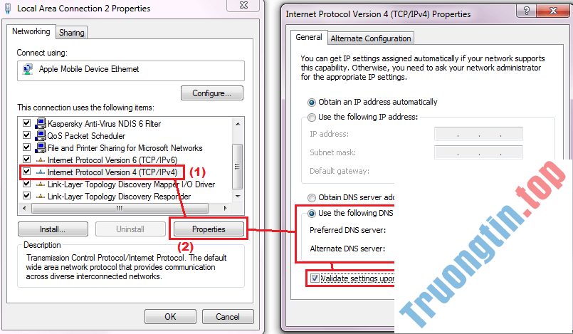 Internet&nbsp;Protocol&nbsp;Version&nbsp;4&nbsp;(TCP/IPv4)